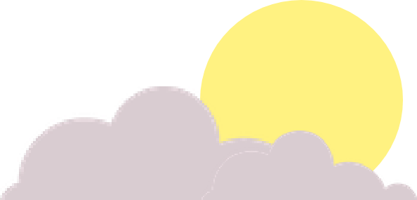 cloud and sun